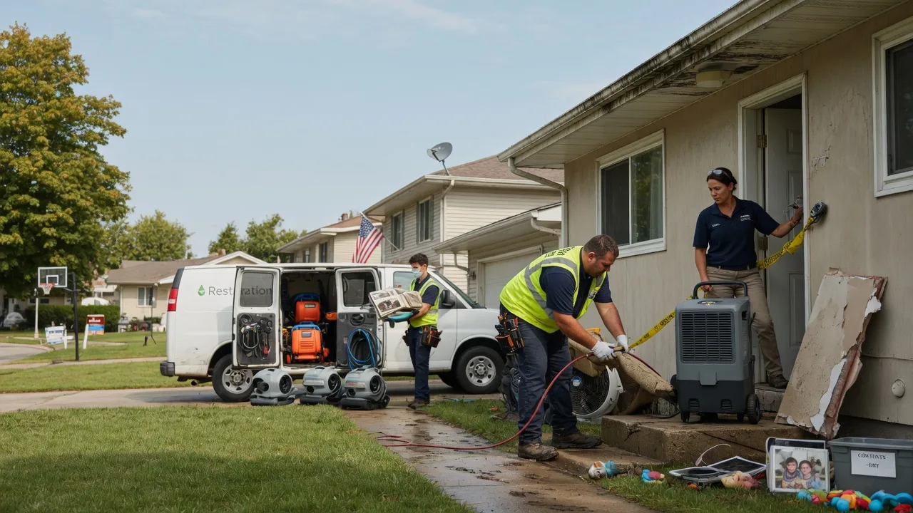 Water Damage Restoration in Belvue, KS near me